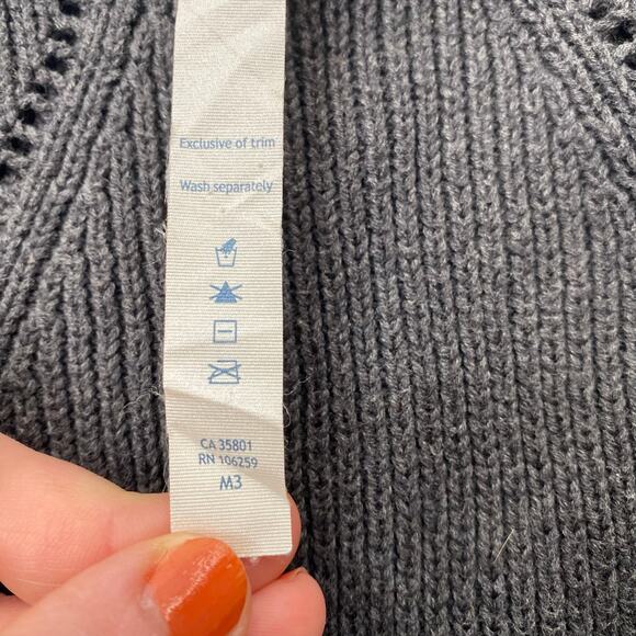 Lululemon Athletica Women's Heather Gray The Sweater The Better Size 4 - Picture 7 of 12